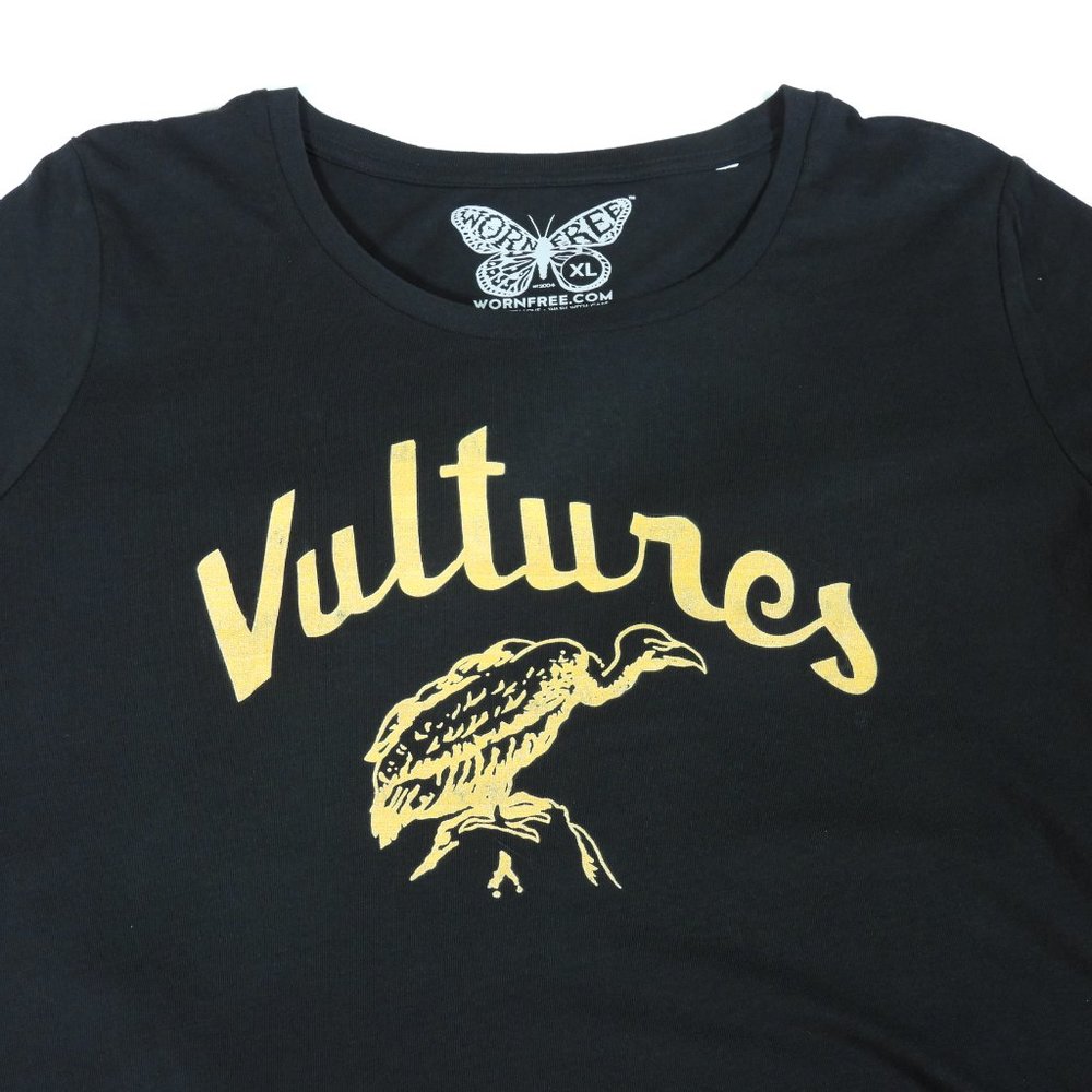 Women's Black Vultures Tee Like One Worn by Debbie Harry of Blondie - XL - New